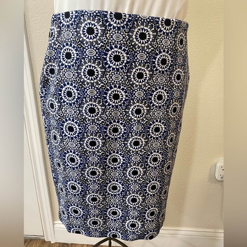 Ann Taylor Stretch Elastic Waist Skirt